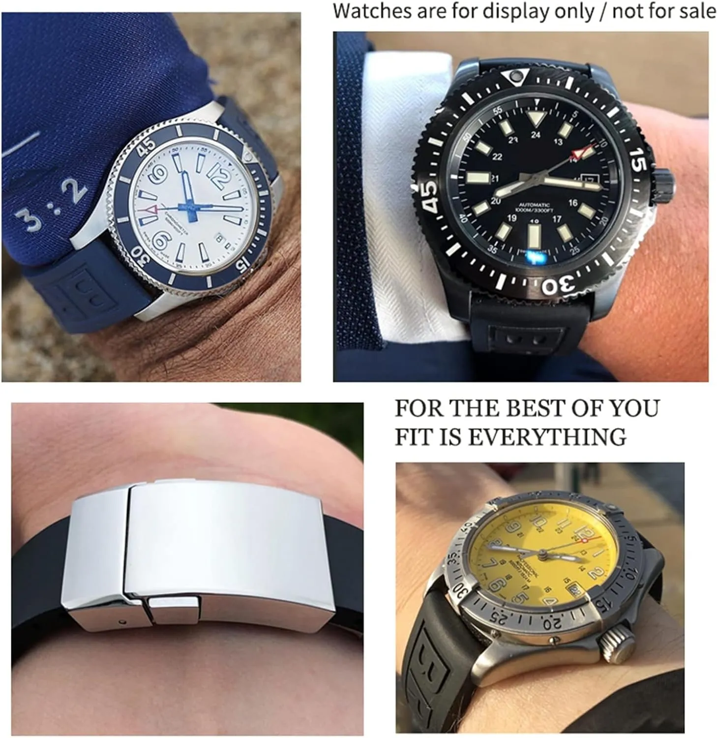 Waterproof Watch band Strap for Tissot T111417 Wrist Bracelet Quartz Watch Men Women's Sports Accessories 18mm tether floe charitable Rubber Silicone 