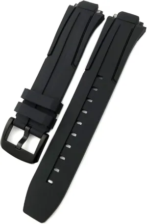 Waterproof Watch band Strap for Tissot T111417 Wrist Bracelet Quartz Watch Men Women's Sports Accessories 18mm tether floe charitable Rubber Silicone 