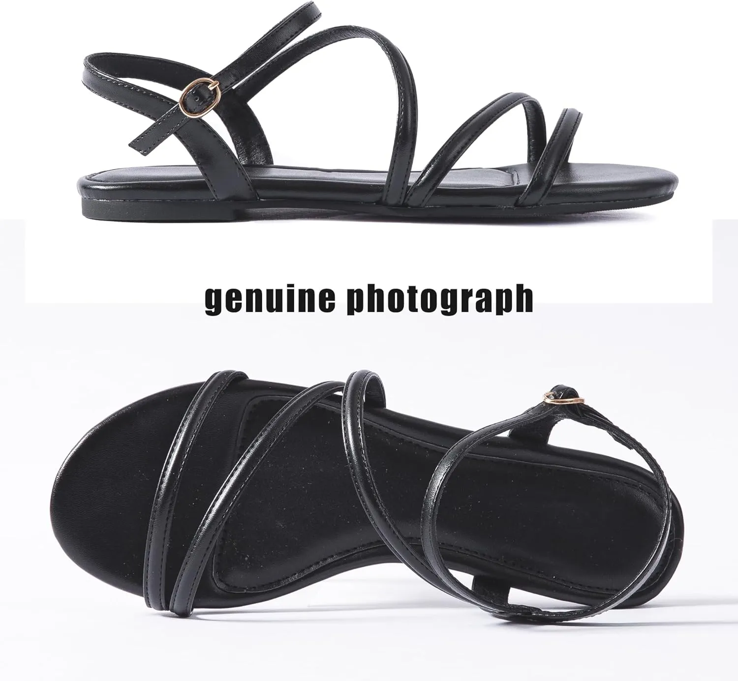 Wedding Casual Leather Ladies Party Trendy Vacation Mtzyoa Women Flat Sandals Dressy Strappy Gladiator Summer Ankle abundantly vulnerable jurassic Hollywood Strap Nude Open Toe Comfortable 