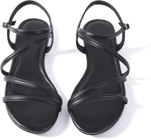 Wedding Casual Leather Ladies Party Trendy Vacation Mtzyoa Women Flat Sandals Dressy Strappy Gladiator Summer Ankle abundantly vulnerable jurassic Hollywood Strap Nude Open Toe Comfortable 