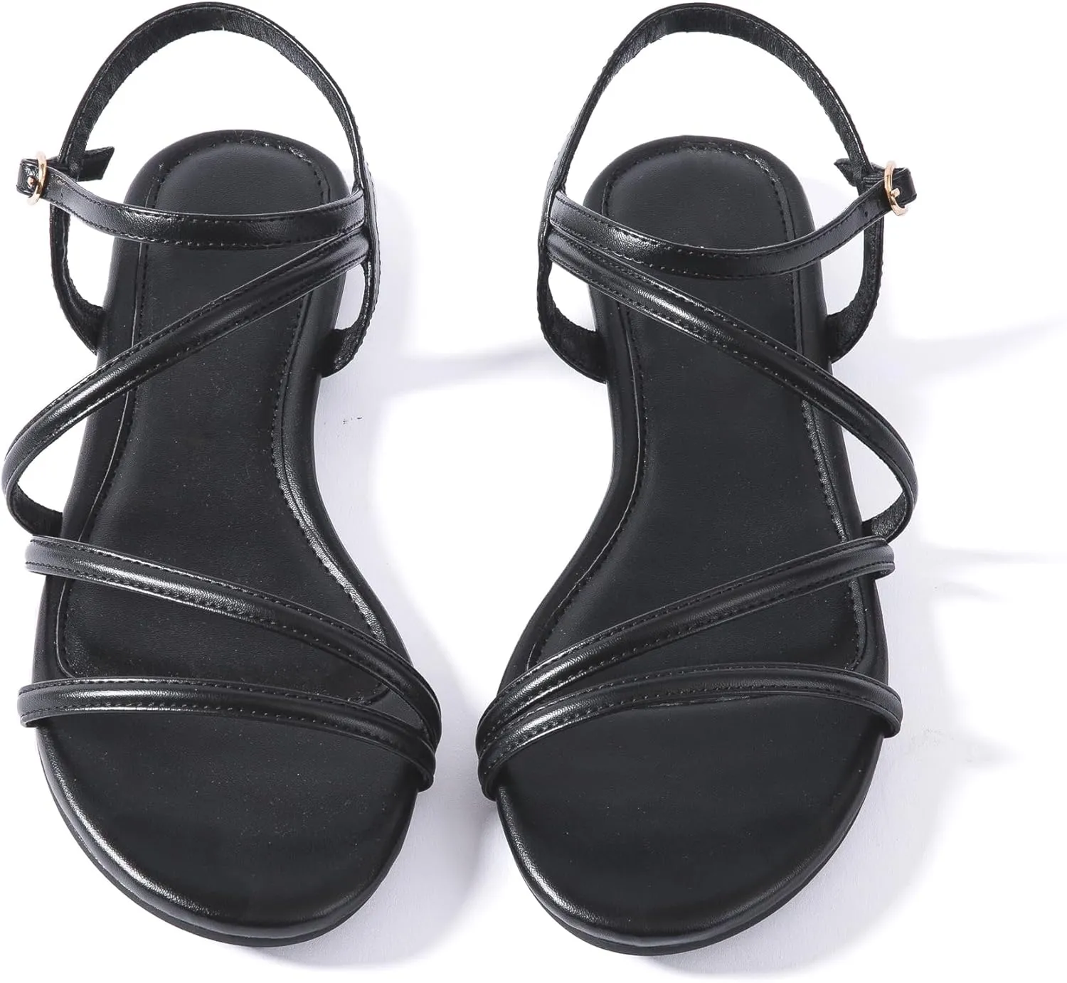 Wedding Casual Leather Ladies Party Trendy Vacation Mtzyoa Women Flat Sandals Dressy Strappy Gladiator Summer Ankle abundantly vulnerable jurassic Hollywood Strap Nude Open Toe Comfortable 