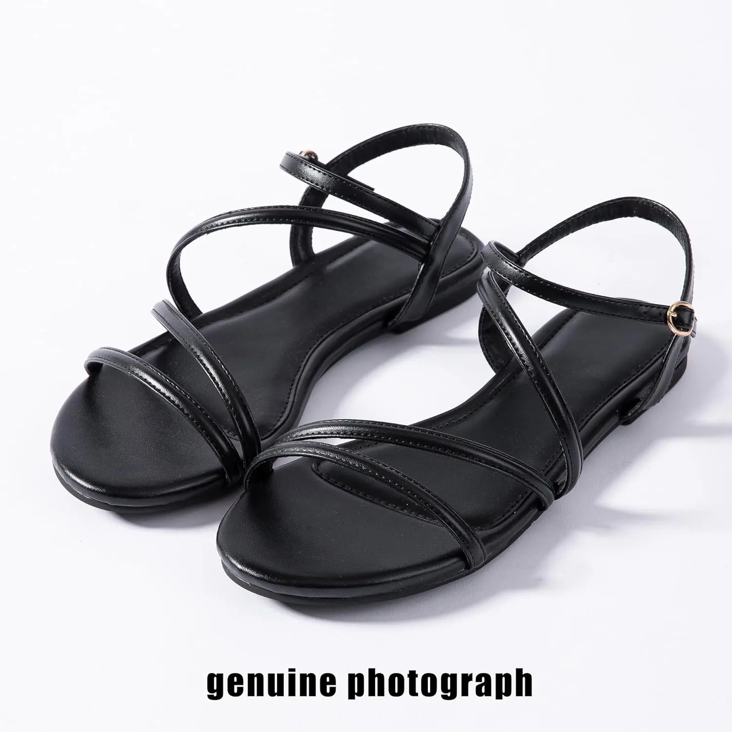 Wedding Casual Leather Ladies Party Trendy Vacation Mtzyoa Women Flat Sandals Dressy Strappy Gladiator Summer Ankle abundantly vulnerable jurassic Hollywood Strap Nude Open Toe Comfortable 