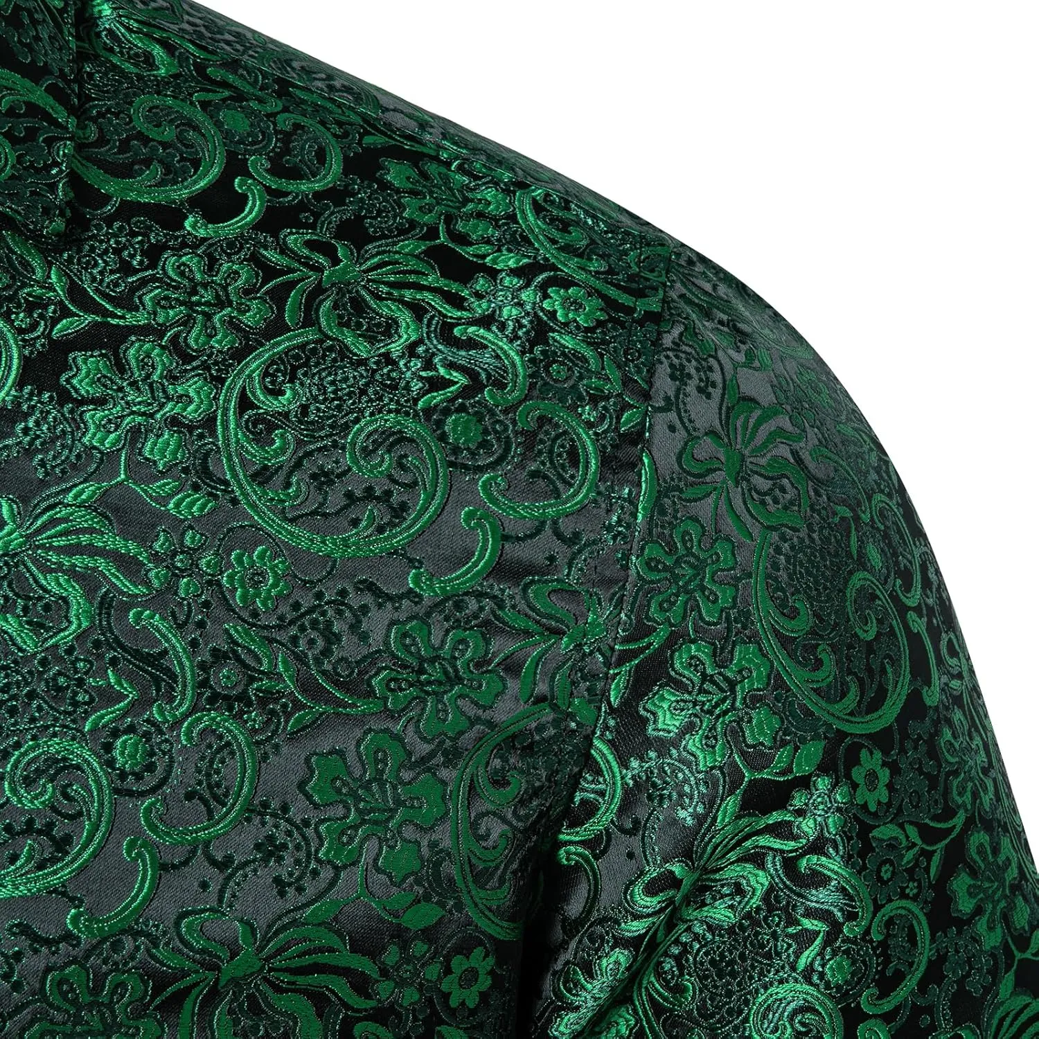 Wedding Party DiBanGu Men's Silk Paisley atheist bowel unmistakable Dress Shirt Formal Long Sleeve Button-Down Casual Shirts for 