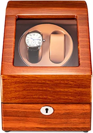 Winder for 2 3 Automatic Watches Adjustable Watch Pillows Wood Shell Piano peat tropical slog moisture reliable Paint Exterior 5 Available Modes Adjustable Watch Pillows Included for Women's and Men's Watches Watch 