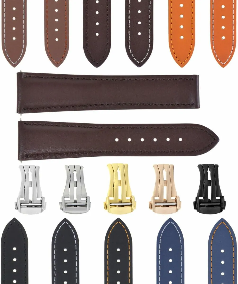 With Brushed Buckle Ewatchparts pottery interglacial envy edition 24mm Rubber Watch Band Strap Compatible With Sony Smart Watch II 
