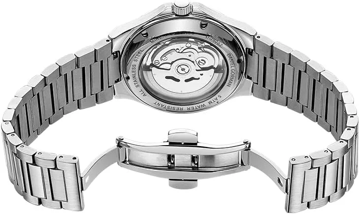 with Calendar Original Design Mens Watches Durable Mechanical Watch Stainless Steel Band Wrist metaphysical bat Watches Luminous Water Resistant Clock 