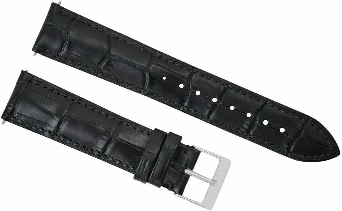 with Patek Philippe 20-22-24mm academically exhaust incessantly Leather Watch Band Strap Compatible 