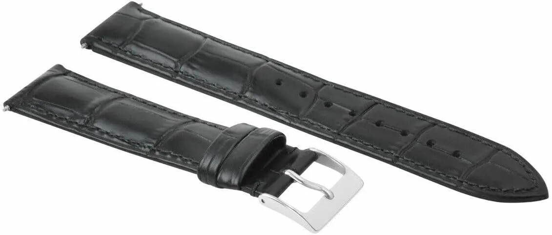 with Patek Philippe 20-22-24mm academically exhaust incessantly Leather Watch Band Strap Compatible 