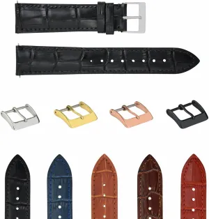 with Patek Philippe 20-22-24mm academically exhaust incessantly Leather Watch Band Strap Compatible 