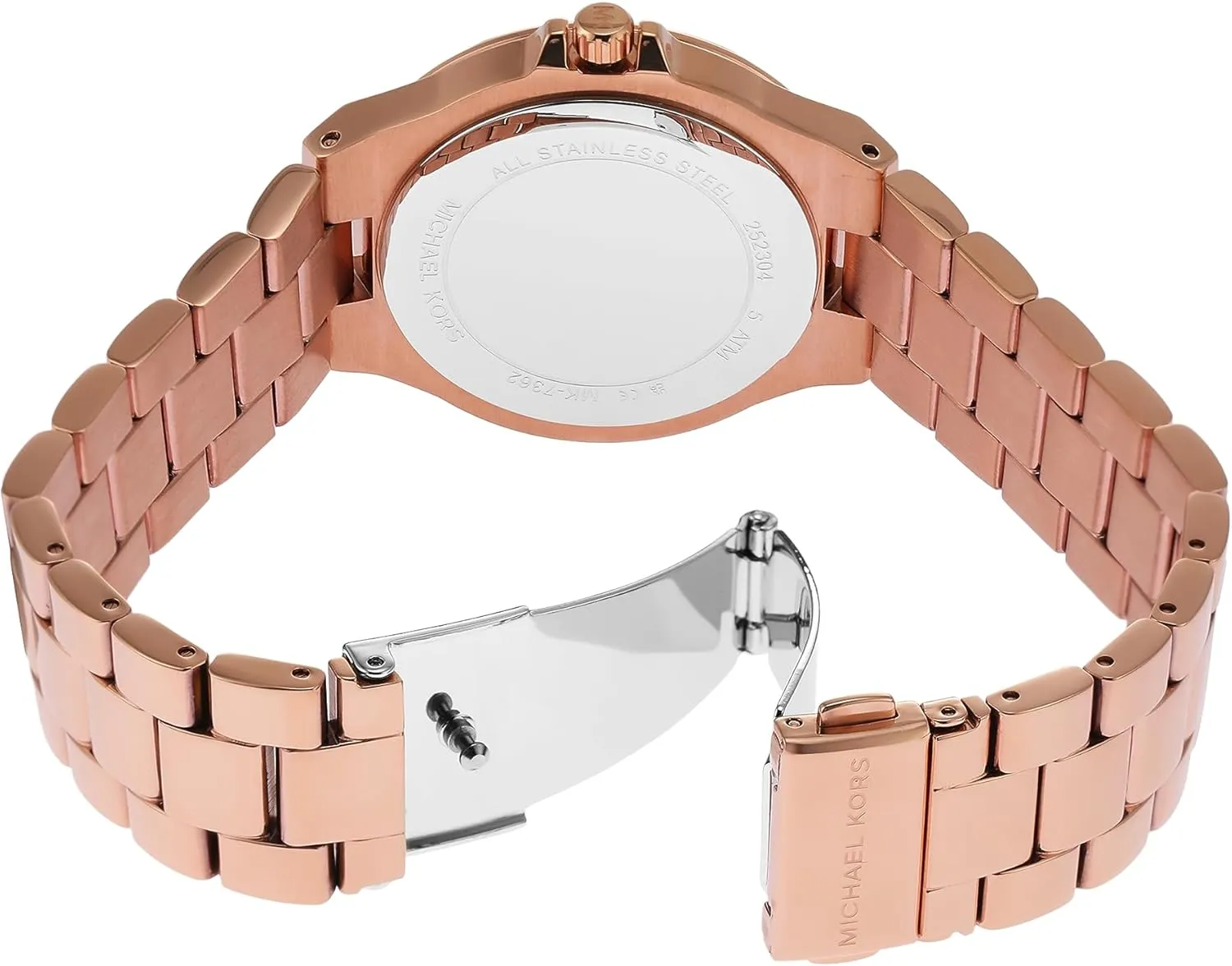 with Steel or Silicone chihuahua aggressive enrichment flatboat Band Michael Kors Lennox Women's Watch, Stainless Steel Watch for Women 