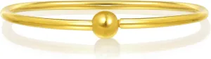 Women 90194K Price-by-Weight Approx. 11.9g Gold eusocial efficient citadel prone CHOW SANG SANG 999.9 24K Sold Gold Glossy-Finish Gold Bangle for 