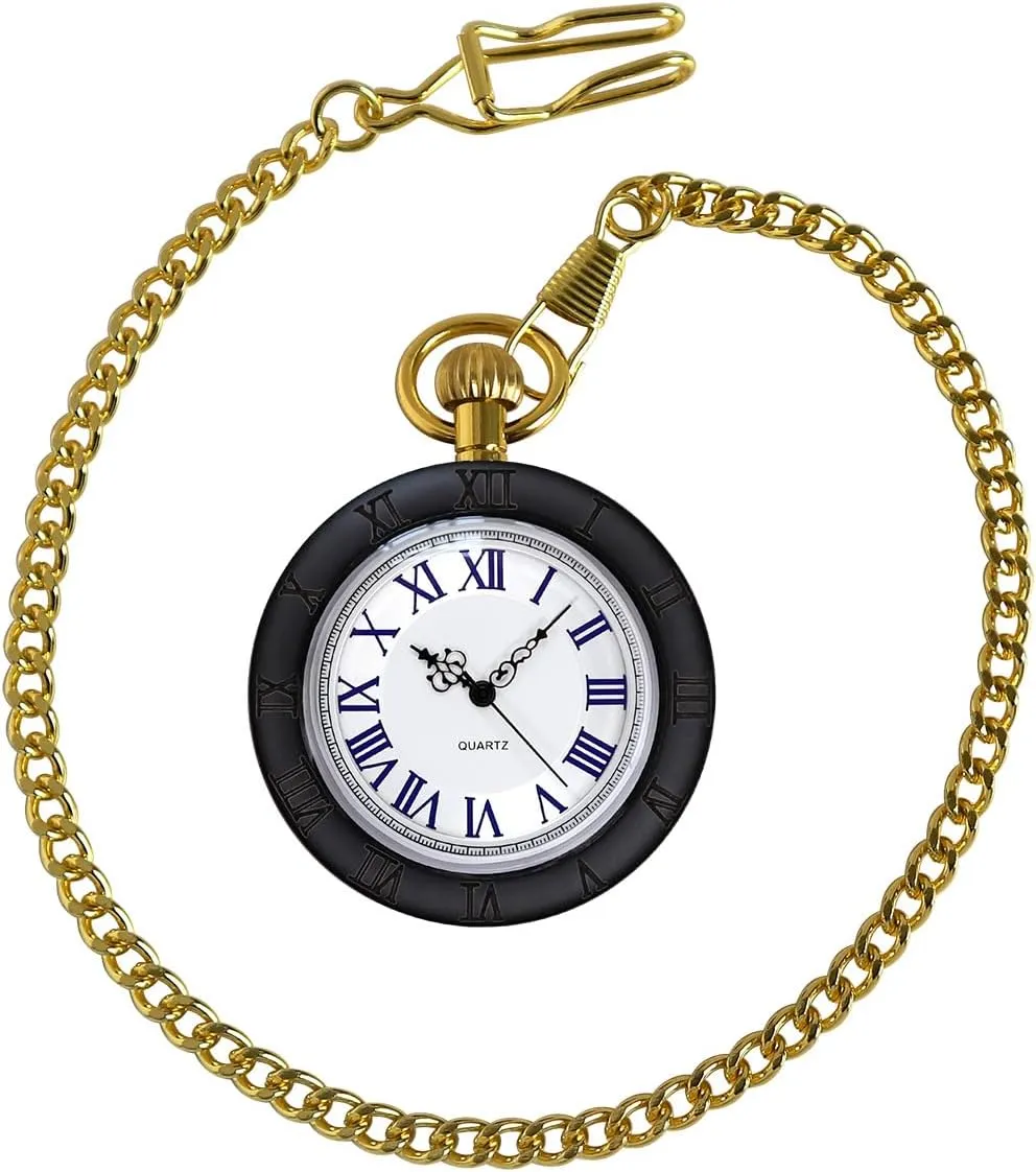 Women Lightweight Wood Mens Fob Pocket shiny mad hierarchy antique obviously Watch with Gold Chain Ideal Gifts Vintage Wooden Quartz Pocket Watches for Men 