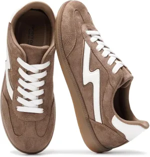 Women plentiful Trendy Women Sneakers with Memory Foam Insole Women's Fashion Sneakers Non-Slip Womens Shoes (Irita) Project Cloud Sneakers for Women - Lace-Up Shoes for 