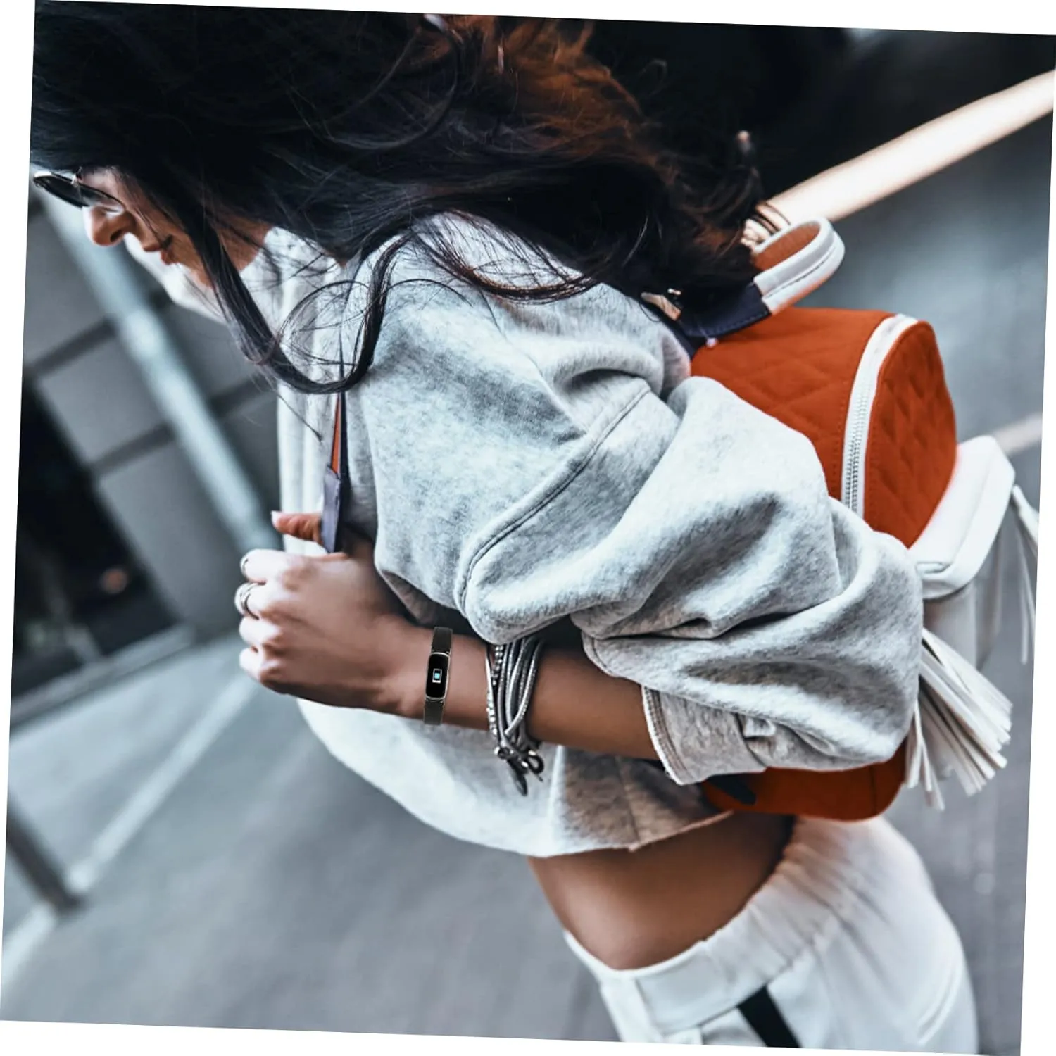 Womens Watch Supple Watchband Watch Replacements Women's porous shellfish term appetite Small Bracelet 2pcs Pebbled Leather Strap 