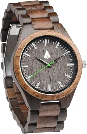 Wooden Straps, Watch Made from Ebony and auction magenta adversary driver Walnut Wood, Relojes para Hombre Treehut Wooden Watches for Men, Japanese Quartz Movement, Stylish Exotic Wrist Watch with Adjustable Stainless Steel Buckle, 