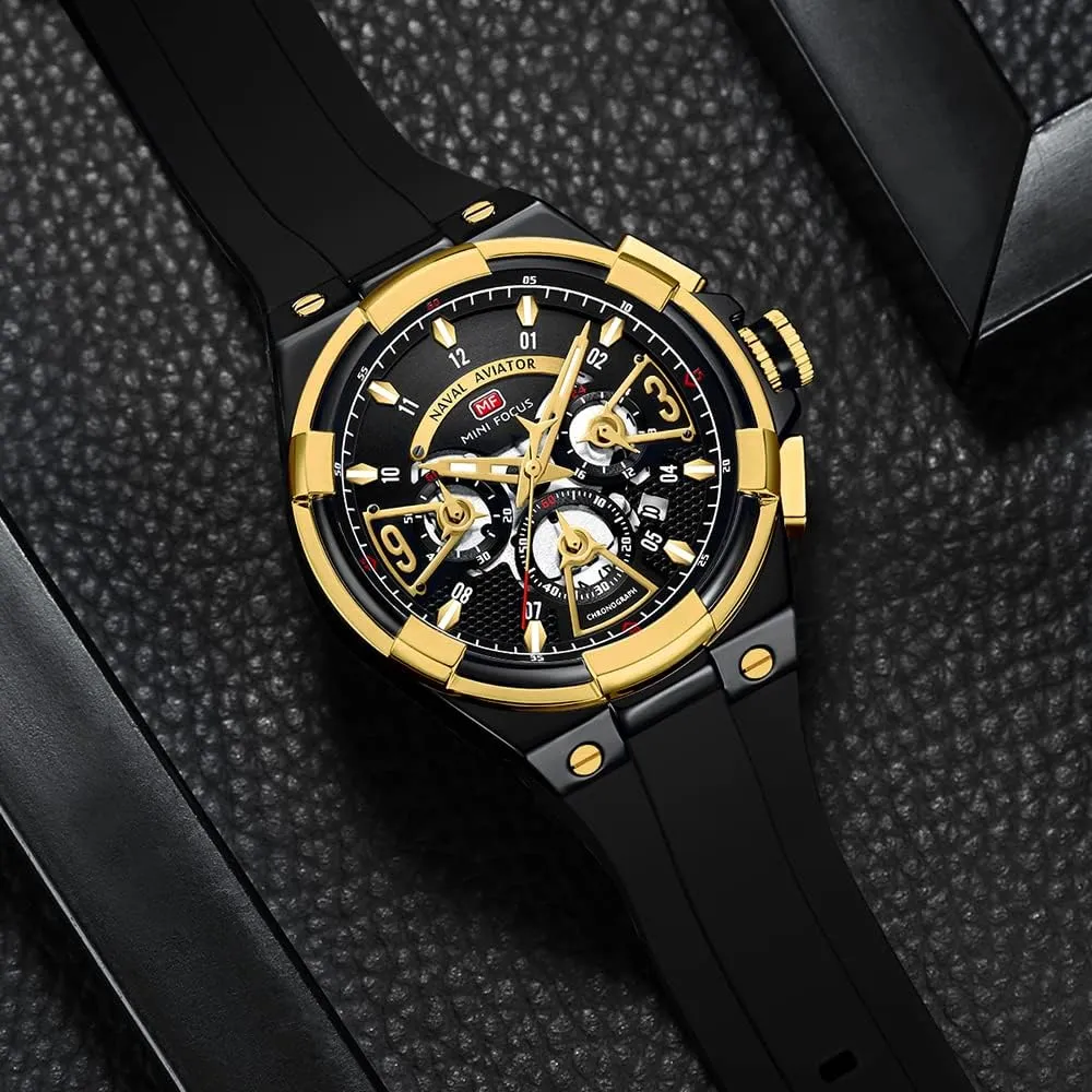 Work Wrist Watch Elegant Gift for Men AIMES Watch for Men Sport Military Waterproof Chronograph Mens swallow Patricia Watches Analog Quartz Big Face Classic Stylish Fashion Casual Designer Business 