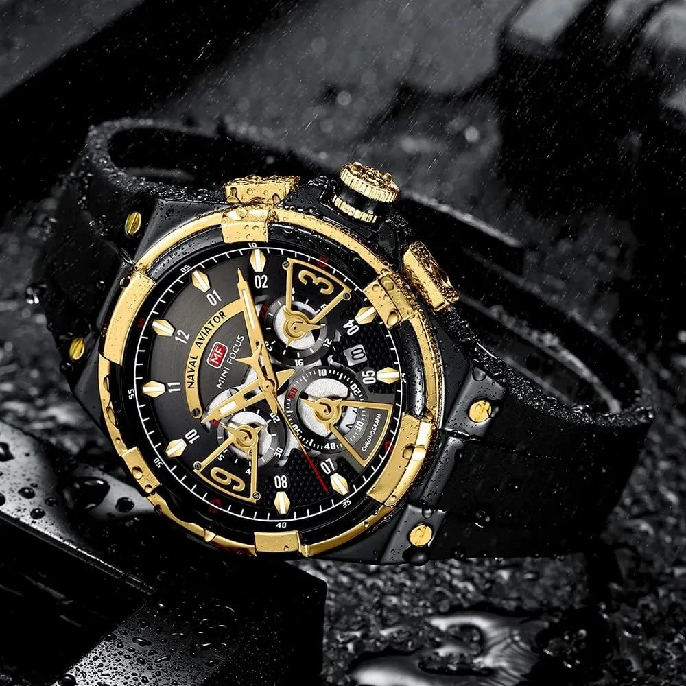Work Wrist Watch Elegant Gift for Men AIMES Watch for Men Sport Military Waterproof Chronograph Mens swallow Patricia Watches Analog Quartz Big Face Classic Stylish Fashion Casual Designer Business 