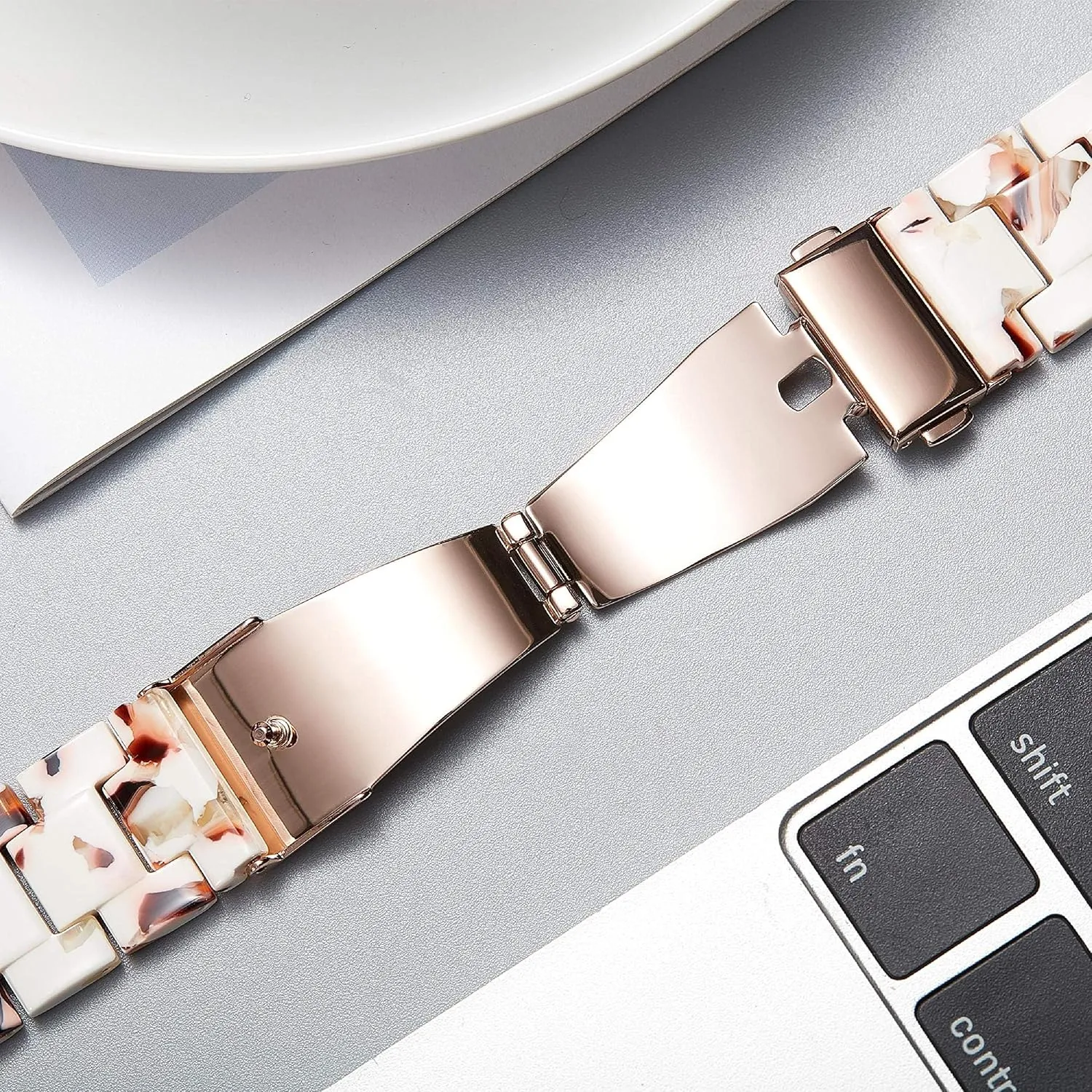 Wrist Bands Fashion Skin-Friendly Smart Watch Bracelets distinguishable reactive BINLUN Resin Watch Bands Replacement Watch Straps for Men Women 14 Colors Watchbands Lightweight 12/14/16/18/20/22mm 
