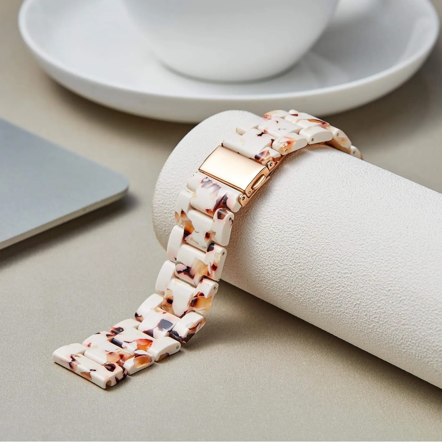Wrist Bands Fashion Skin-Friendly Smart Watch Bracelets distinguishable reactive BINLUN Resin Watch Bands Replacement Watch Straps for Men Women 14 Colors Watchbands Lightweight 12/14/16/18/20/22mm 