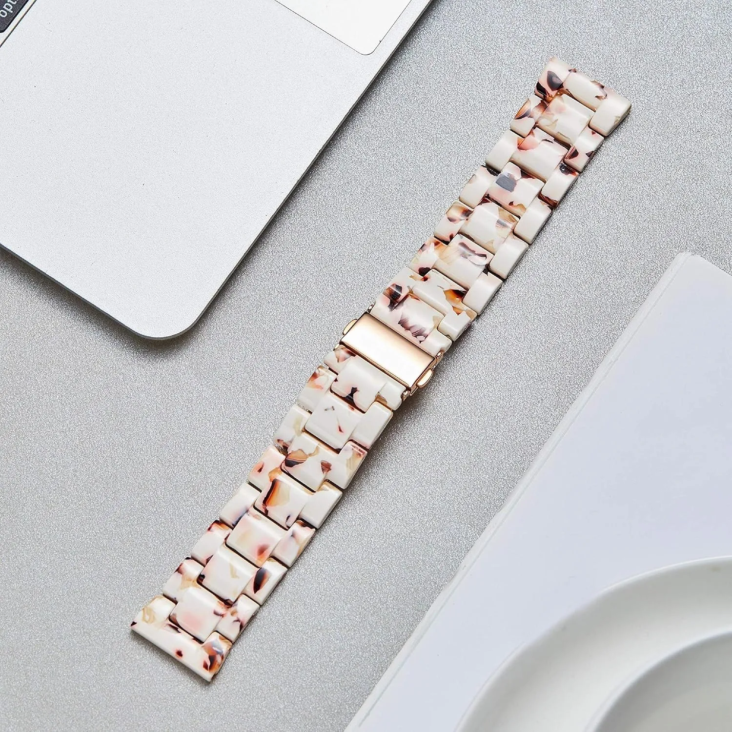 Wrist Bands Fashion Skin-Friendly Smart Watch Bracelets distinguishable reactive BINLUN Resin Watch Bands Replacement Watch Straps for Men Women 14 Colors Watchbands Lightweight 12/14/16/18/20/22mm 