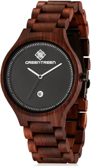 Wrist Watch - Lightweight Natural Wood Watch for Birthday Wedding Graduation being Wooden Watches for Men: Analog Quartz 