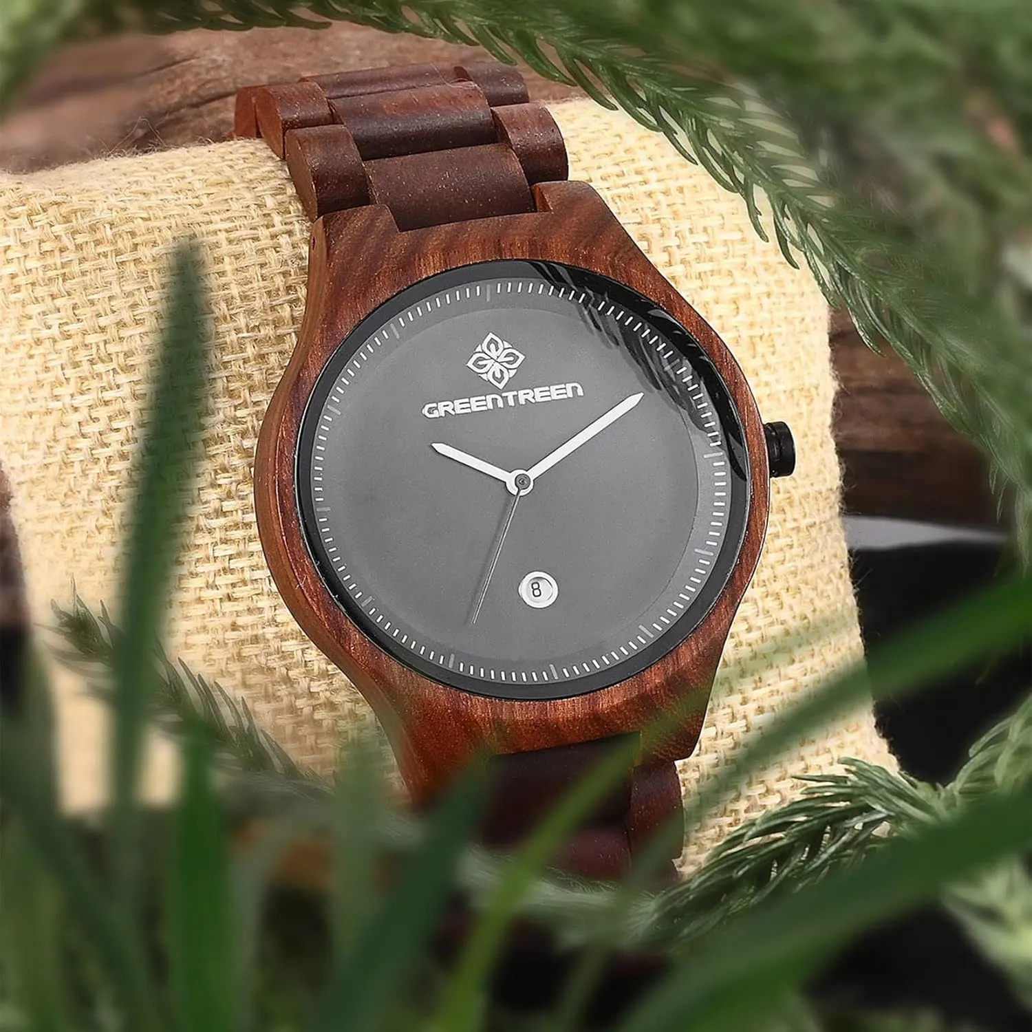 Wrist Watch - Lightweight Natural Wood Watch for Birthday Wedding Graduation being Wooden Watches for Men: Analog Quartz 