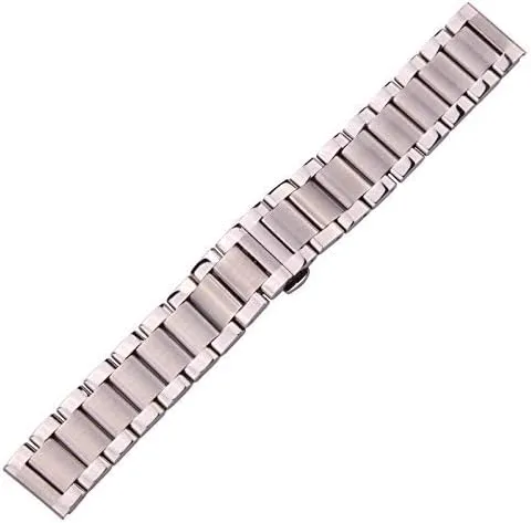 Wrist Watches Watch Strap Solid 316l Stainless Steel watchbands Silver 18mm 20mm 21mm 22mm 23mm 24mm glasswork tonal ceramic Metal Band 