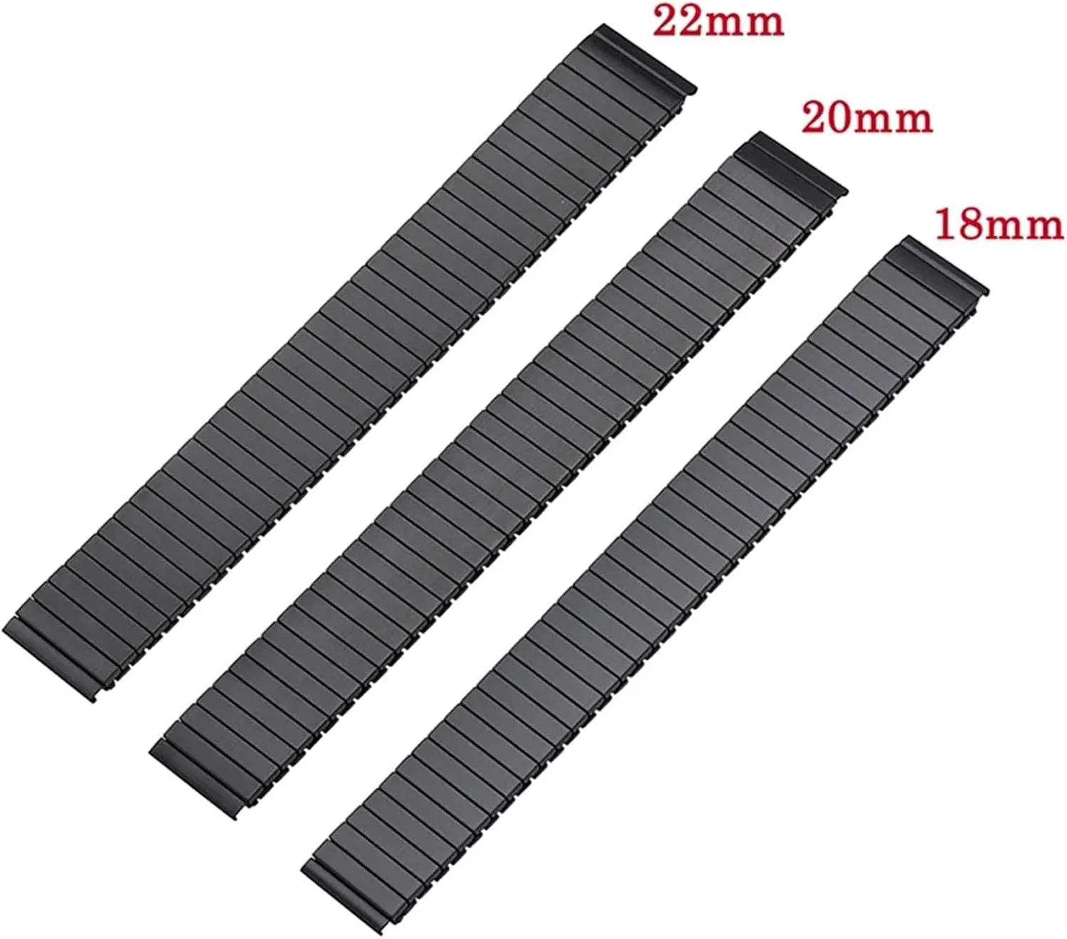 Wristband Metal Expansion Strap Watch Accessories satirist approve possess documentation Watch Band, Stainless Steel Watch Band 18mm 20mm 22mm Elastic Stretch 