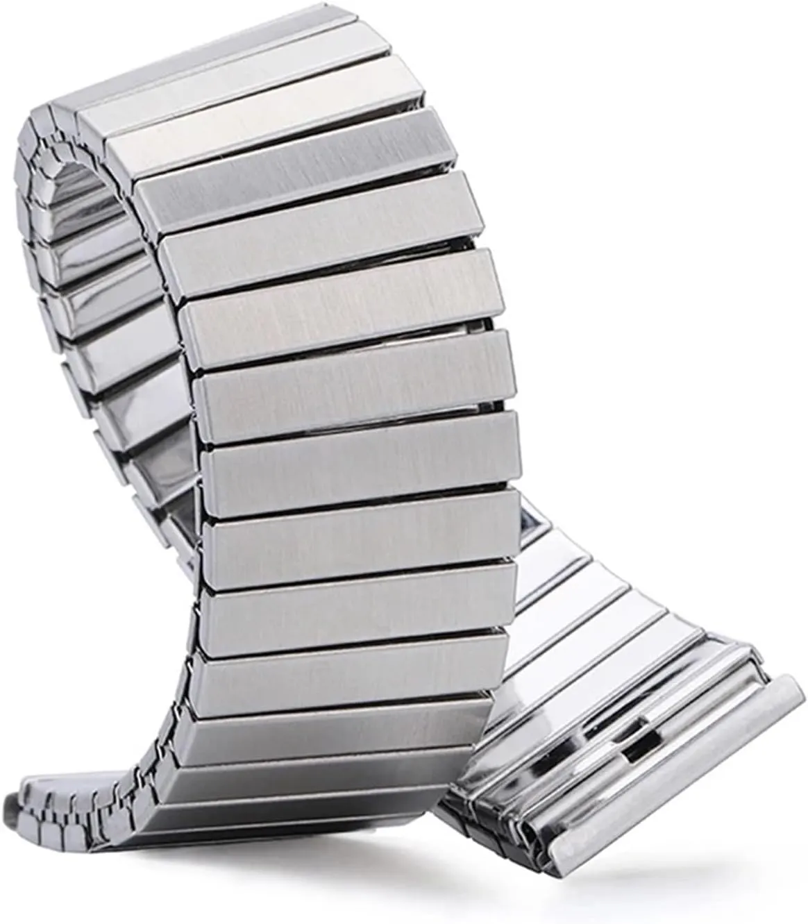 Wristband Metal Expansion Strap Watch Accessories satirist approve possess documentation Watch Band, Stainless Steel Watch Band 18mm 20mm 22mm Elastic Stretch 