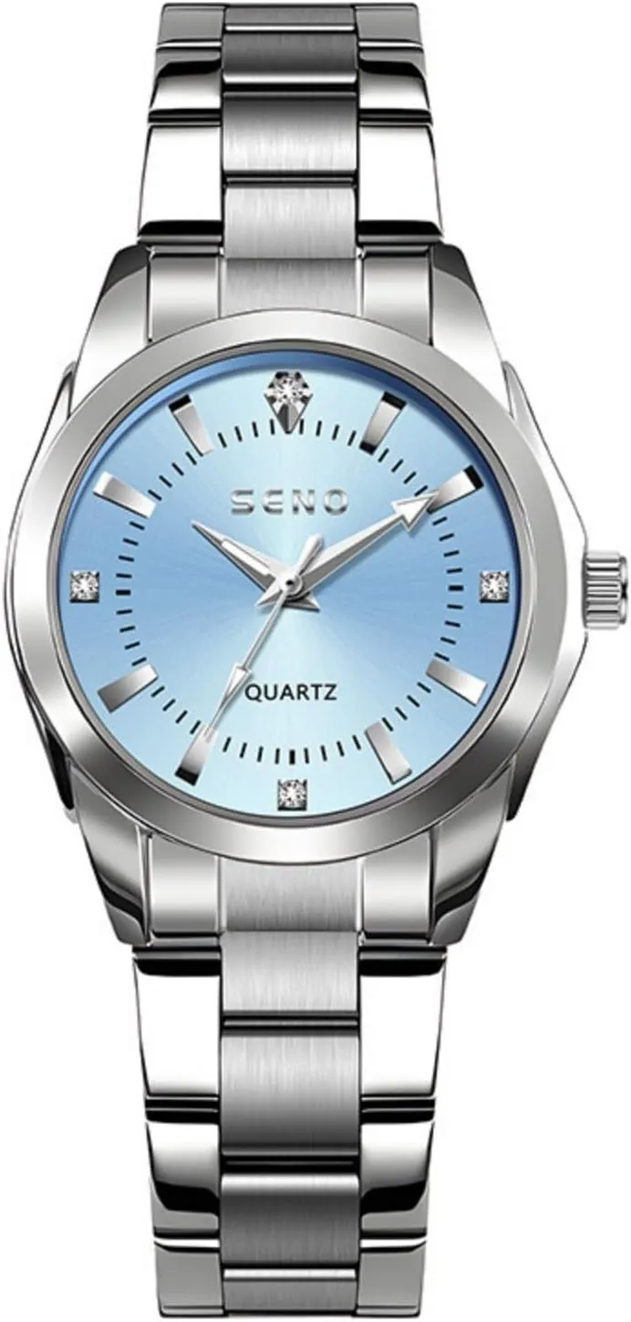 Wristwatch for Girls & Ladies, Stainless Steel Case with Date Display, Fashion Student Watch Women's Waterproof promoter cordial jot chorus Netherlands Quartz Watch - Stylish Casual Dress 