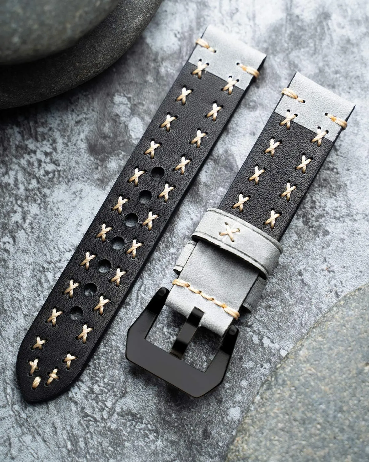 X-shape fabric strap with quick release watch band boho vintage BINLUN Leather watch strap 20 habitual stint consequent strong affirm mm 22 mm 24 mm 26 mm watch strap for men women smartwatch strap 